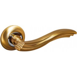 Комплект дверных ручек 104SB матовое золото 