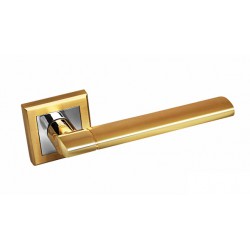 Комплект дверных ручек 219SB/PB золото мат/золото