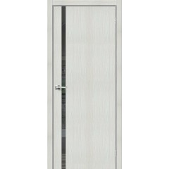 Межкомнатная дверь Браво-1.55 Bianco Veralinga Mirox Grey