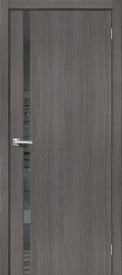 Межкомнатная дверь Браво-1.55 Grey Melinga Mirox Grey