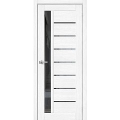 Межкомнатная дверь Браво-27 Snow Melinga Mirox Grey