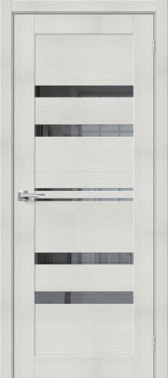Межкомнатная дверь Браво-30 Bianco Veralinga Mirox Grey