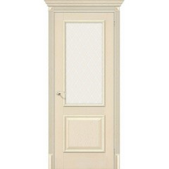 Межкомнатная дверь Классико-13 Ivory White Сrystal