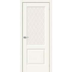 Межкомнатная дверь Неоклассик-33 White Wood White Сrystal