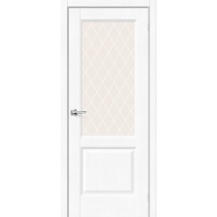 Межкомнатная дверь Неоклассик-33 White Softwood White Сrystal