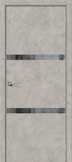 Межкомнатная дверь Порта-55 4AF Grey Art Mirox Grey