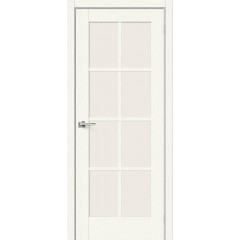 Межкомнатная дверь Прима-11.1 White Wood Magic Fog