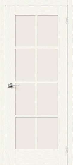 Межкомнатная дверь Прима-11.1 White Wood Magic Fog