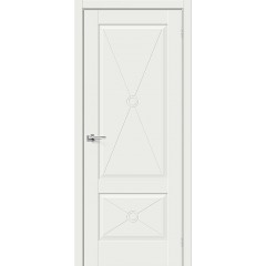 Межкомнатная дверь Прима-12.Ф2 White Matt