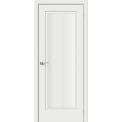 Межкомнатная дверь Прима-10.Ф7 White Matt