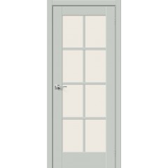 Межкомнатная дверь Прима-11.1 Grey Matt Magic Fog