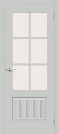 Межкомнатная дверь Прима-13.Ф7.0.1 Grey Matt Magic Fog
