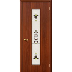 Межкомнатная дверь 23Х Л-11 (ИталОрех) Сатинато