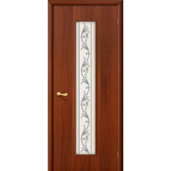 Межкомнатная дверь 24Х Л-11 (ИталОрех) Сатинато
