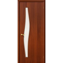 Межкомнатная дверь 6С Л-11 (ИталОрех) Сатинато