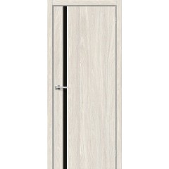 Межкомнатная дверь Мода-11 Black Line Ash White