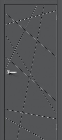 Межкомнатная дверь Граффити-5.Д.П Stormy Silk