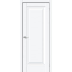 Межкомнатная дверь Прима-0 White Silk