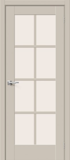 Межкомнатная дверь Прима-11.1 Cream Silk Magic Fog