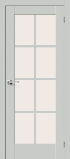 Межкомнатная дверь Прима-11.1 Grey Silk Magic Fog