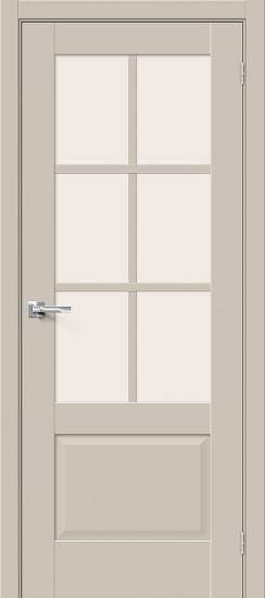 Межкомнатная дверь Прима-13.0.1 Cream Silk Magic Fog