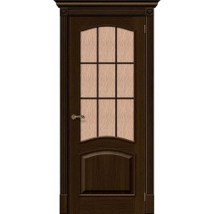 Межкомнатная дверь Вуд Классик-33 Golden Oak Bronze Gloria