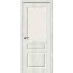 Межкомнатная дверь Скинни-15 Casablanca White Сrystal