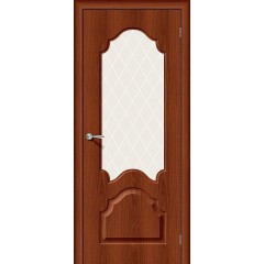 Межкомнатная дверь Скинни-33 Italiano Vero White Сrystal