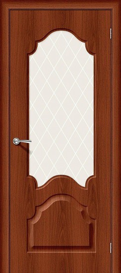 Межкомнатная дверь Скинни-33 Italiano Vero White Сrystal