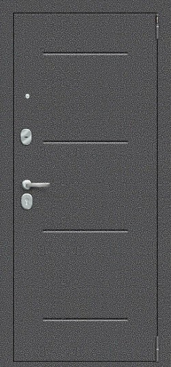 Металлическая дверь Porta S 104.П61 Антик Серебро/Bianco Veralinga