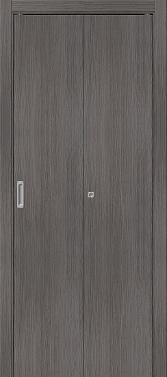 Дверь-книжка Браво-0 Grey Melinga