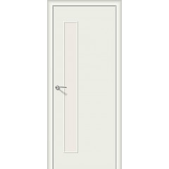 Строительная дверь Гост-3 Л-23 (Белый) Magic Fog