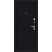 Металлическая дверь Граффити-1 Букле черное/Total Black