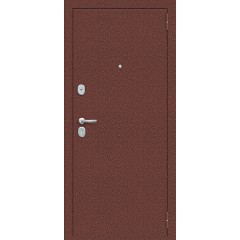 Металлическая дверь Тайга-7 Бежевый клен/Антик Медный