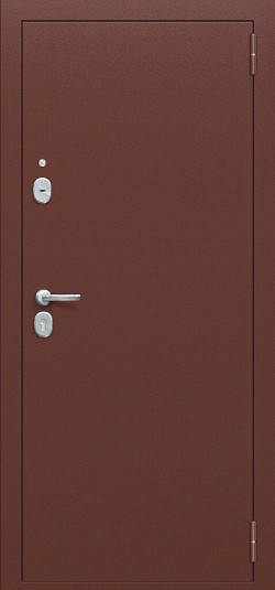 Металлическая дверь Тайга-7 Антик Медный/Белый