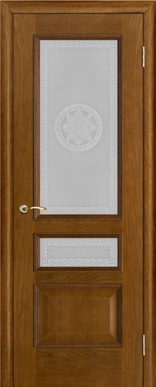 Дверь межкомнатная Вена Версаче Античный дуб