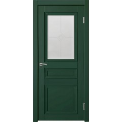 Дверь межкомнатная Деканто 3 Зеленый бархат
