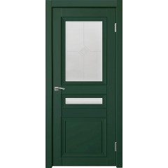 Дверь межкомнатная Деканто 4 Зеленый бархат