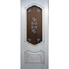 Дверь межкомнатная Флоренция 1 Эмаль белая