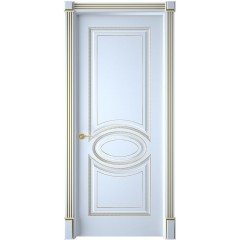 Дверь межкомнатная Верона 4 Эмаль белая
