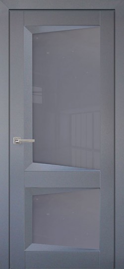 Дверь межкомнатная Перфекто 102 Серый бархат