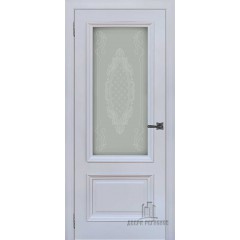 Дверь межкомнатная Неаполь 1 Серый шелк (Ral 7047)