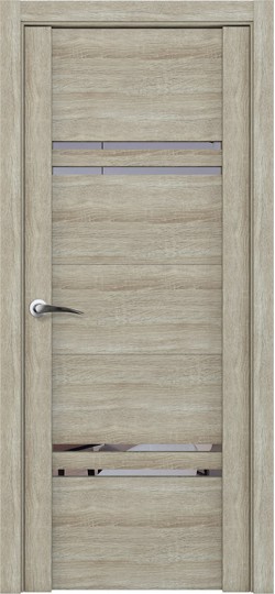 Дверь межкомнатная UniLine 30015 Серый велюр