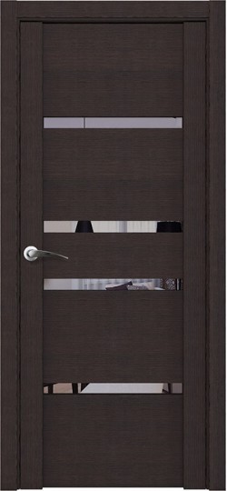 Дверь межкомнатная UniLine 30021 Зеркало Шоко велюр