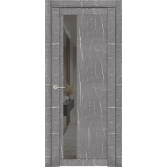Дверь межкомнатная UniLine Mramor 30004/1 Marable Soft Touch Торос Серый