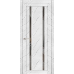 Дверь межкомнатная UniLine Mramor 30006/1 Marable Soft Touch Монте Белый