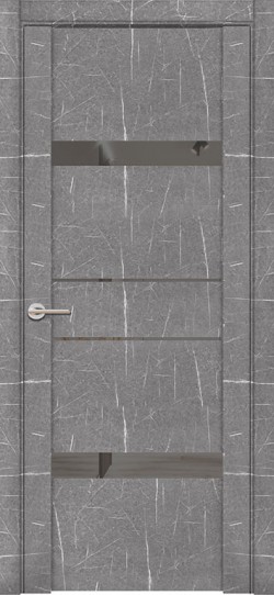 Дверь межкомнатная UniLine Mramor 30036/1 Marable Soft Touch Торос Серый