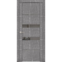 Дверь межкомнатная UniLine Mramor 30037/1 Marable Soft Touch Торос Серый
