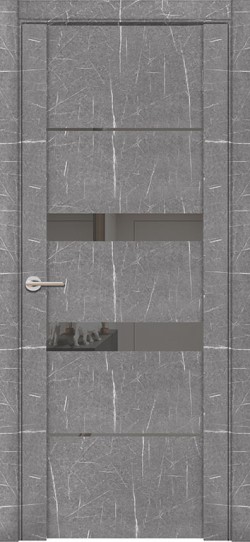 Дверь межкомнатная UniLine Mramor 30037/1 Marable Soft Touch Торос Серый
