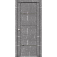 Дверь межкомнатная UniLine Mramor 30039/1 Marable Soft Touch Торос Серый